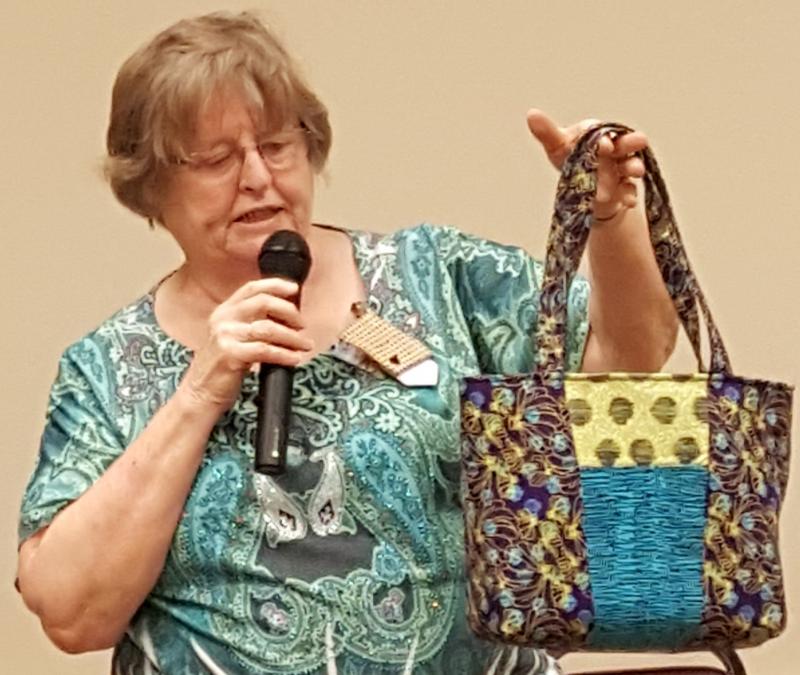 Kathy M has made a bag in class at Prairie Pines Quilt Shop