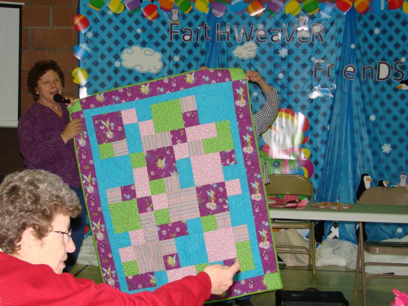 Barb's Tinkerbell Take 5 Quilt