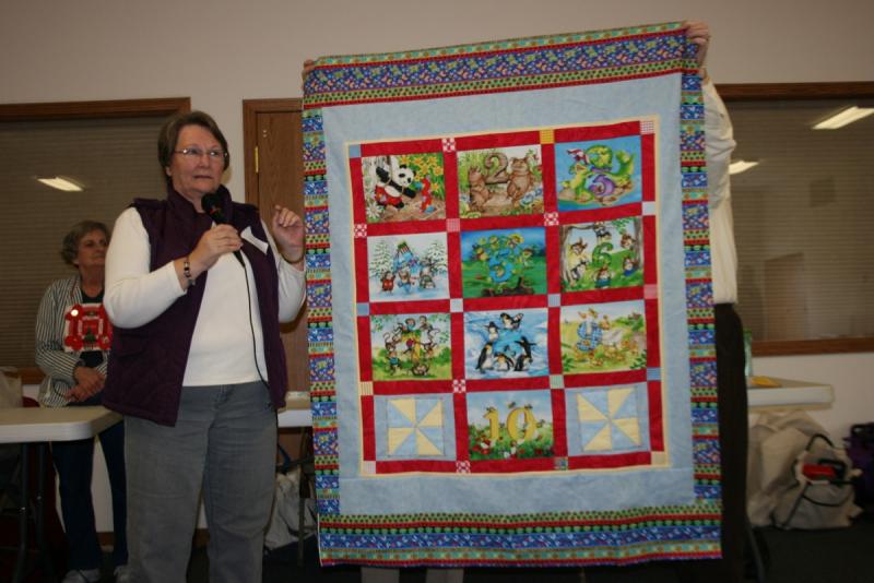 Diane's great granddaughter's quilt