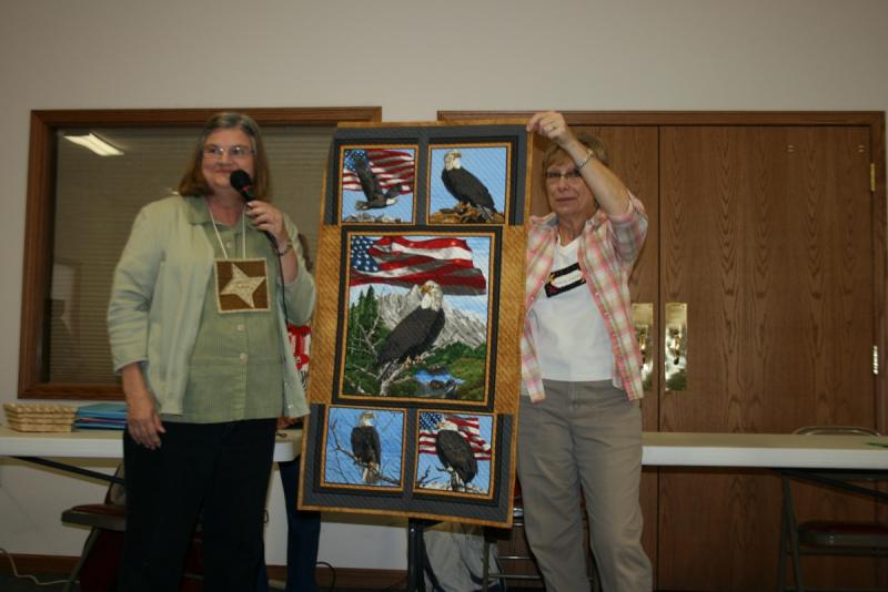 LouEtta's Eagle Scout award quilt