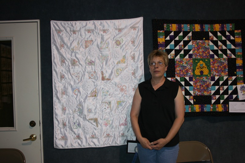 One Person Quilt-Small: 2nd Place-Baby Is Coming, Lori Sanders