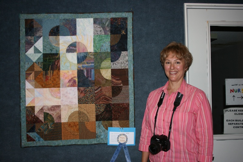 Two/More person-Small: 2nd-Art Quilt Experiment, Tricia Schmunk
