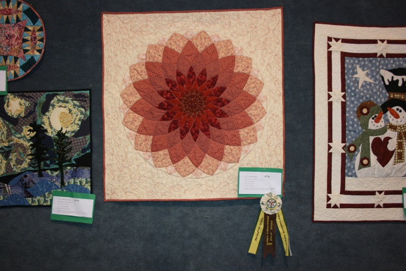 1 Person, Small, 2nd Place: Cindy Kirchhoff - Red Dahlia